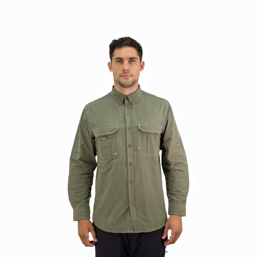 CAMISA Hard Work DUCK DRY Verde