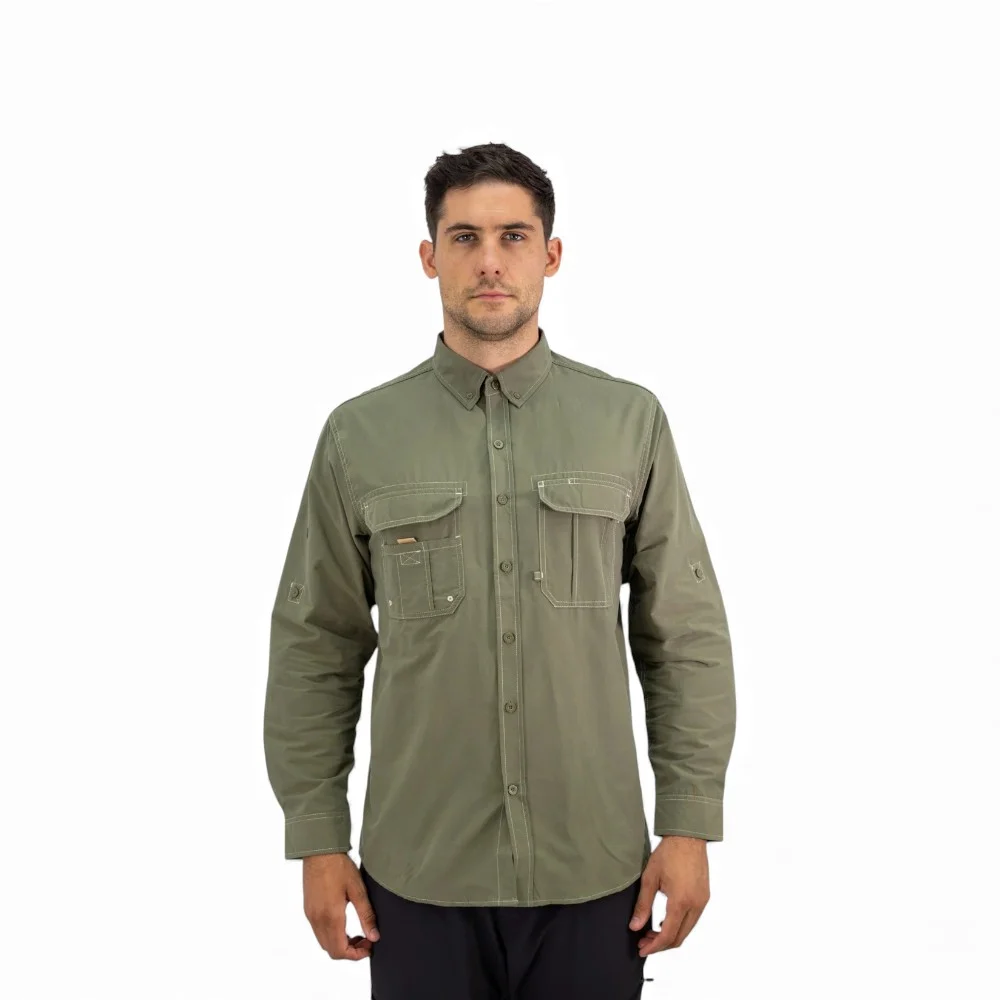 CAMISA Hard Work DUCK DRY Verde