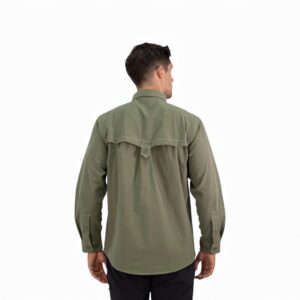 CAMISA Hard Work DUCK DRY Verde - Imagen de 4