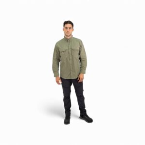 CAMISA Hard Work DUCK DRY Verde - Imagen de 5