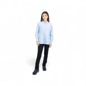Camisa Hardwork Duck Dry Mujer Celeste - Protección UV, Secado Rápido y Repelente a Manchas - Imagen de 5