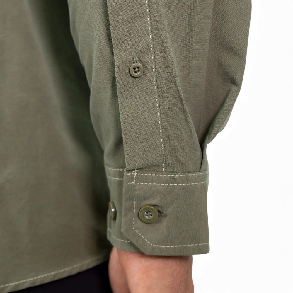 CAMISA Hard Work DUCK DRY Verde - Imagen de 7