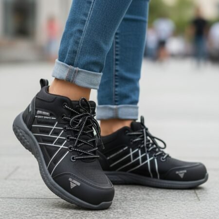 Zapatilla de Seguridad para Dama Volcano Pro Steel Trekk - Antiperforante, Dielectrica y Suela Antideslizante