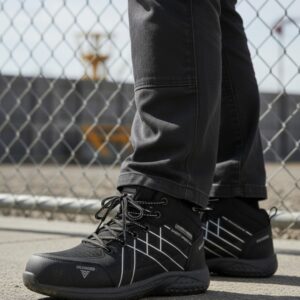Zapatilla de Seguridad para Dama Volcano Pro Steel Trekk - Antiperforante, Dielectrica y Suela Antideslizante - Imagen de 4