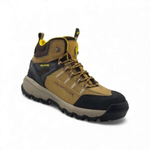 Bota de Seguridad Goldpiers Raptor | Cuero Nobuck, Puntera de Acero y Suela EVA+Caucho 🥾💥 - Imagen de 4