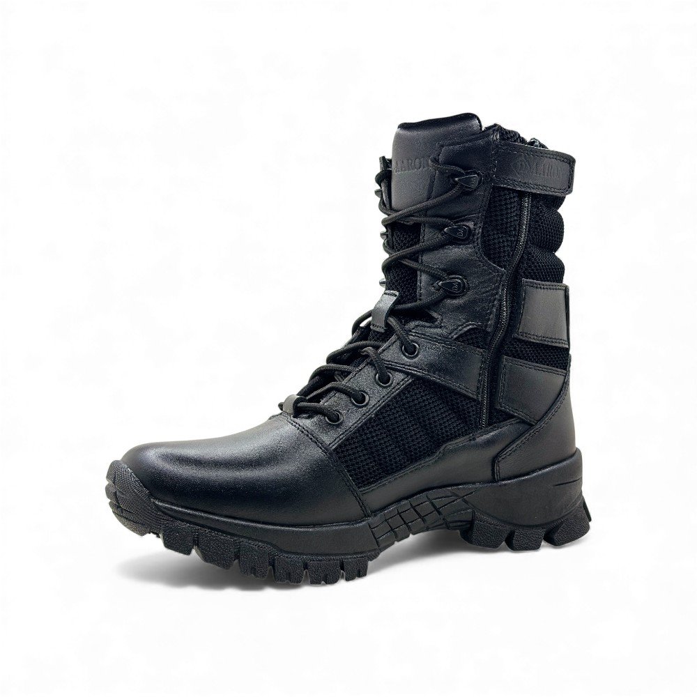 Borceguíes Tácticos AARON Negro - Punta/Talón Celaster - Imagen de 3