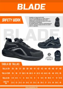 ZAPATILLA DE SEGURIDAD DIELECTRICA ANTIPERFORANTE BLADE - Imagen de 11