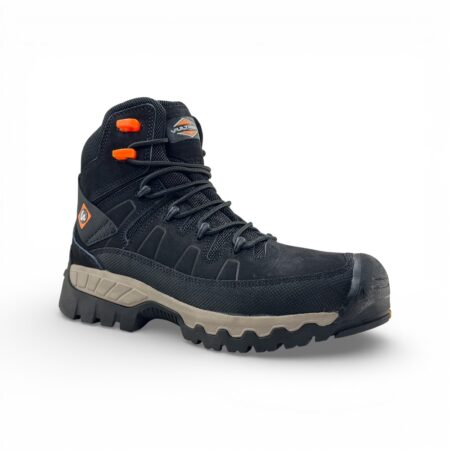 Botín punta de acero WOLFITO VUTREX NEGRO | Acero + Antiperforante | Reflectivo