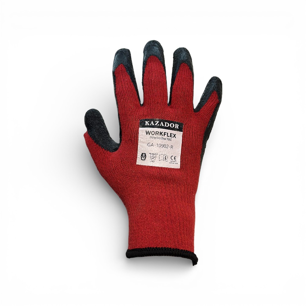 Guantes Miner Multiflex Latex 10G | 12 unidades | Antideslizante - Imagen de 3