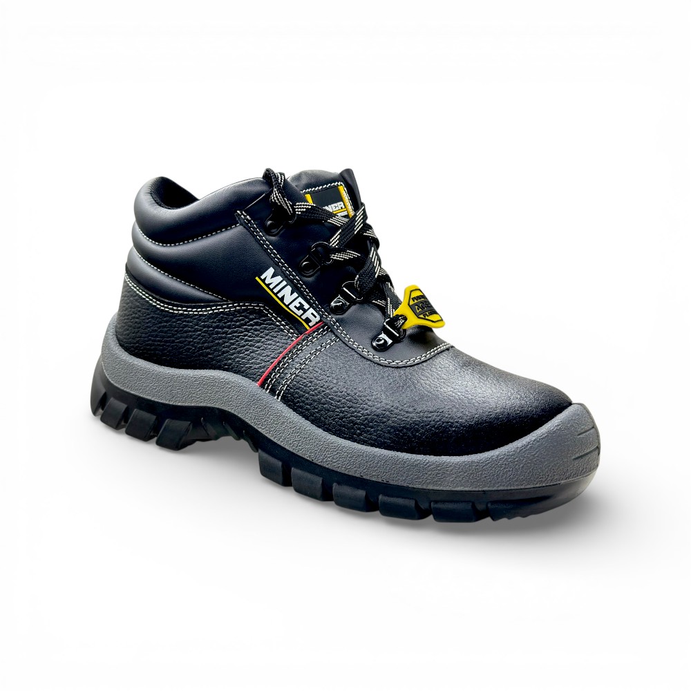 Botín Seguridad MINER APRO | Cuero Búfalo + Acero | SBP SRC - Imagen de 4