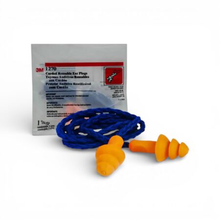 Tapones Auditivos 3M™ 1270 con Cordón | Reutilizables 100 UNIDADES