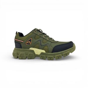 Zapatilla Verde para Hombre | Calzado Ergonómico con Suela de Goma y Pasadores de Nylon 👟🍃 - Imagen de 3