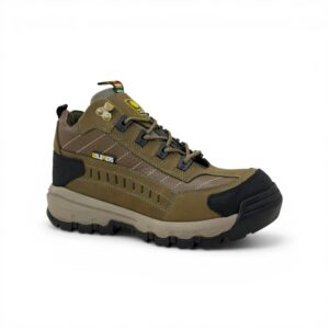 Botas de Seguridad Harkor Verdes Goldpiers | Cuero Nobuck con Puntera de Acero