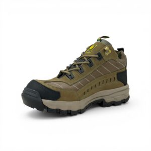 Botas de Seguridad Harkor Verdes Goldpiers | Cuero Nobuck con Puntera de Acero - Imagen de 3