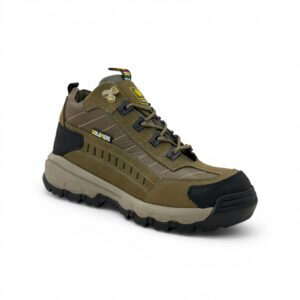 Botas de Seguridad Harkor Verdes Goldpiers | Cuero Nobuck con Puntera de Acero - Imagen de 4