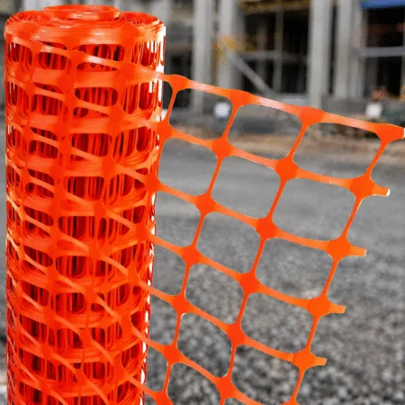 Rollo Malla Faena MINER | 1m x 50yd | Naranja | HDPE | Delimitación Vial