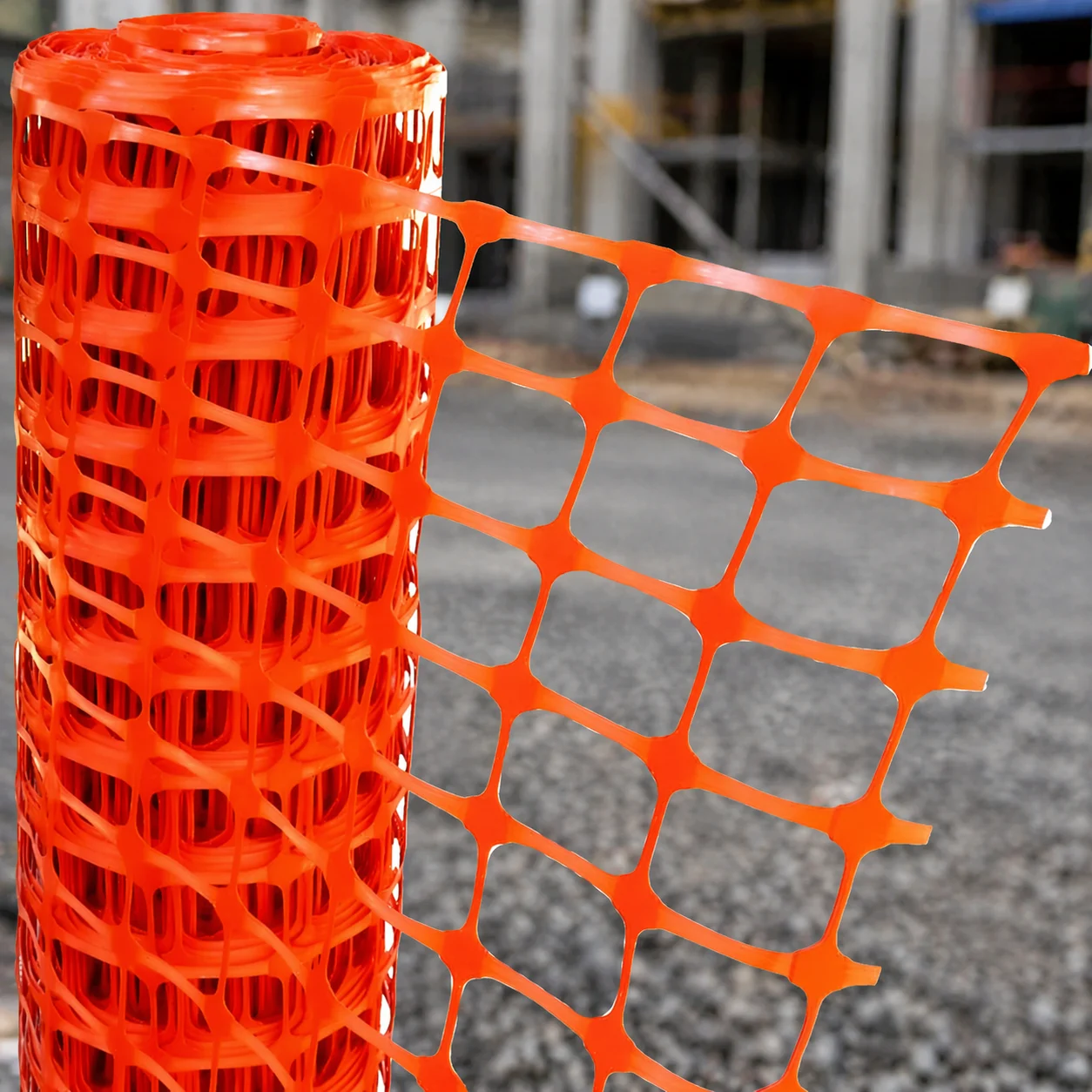 Rollo Malla Faena MINER | 1m x 50yd | Naranja | HDPE | Delimitación Vial