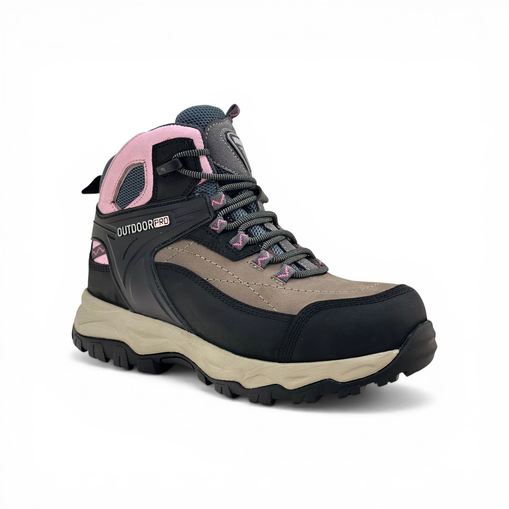 Botín Seguridad DAENERYS Palo Rosa | Acero + Kevlar | Cuero + TPU - Imagen de 3