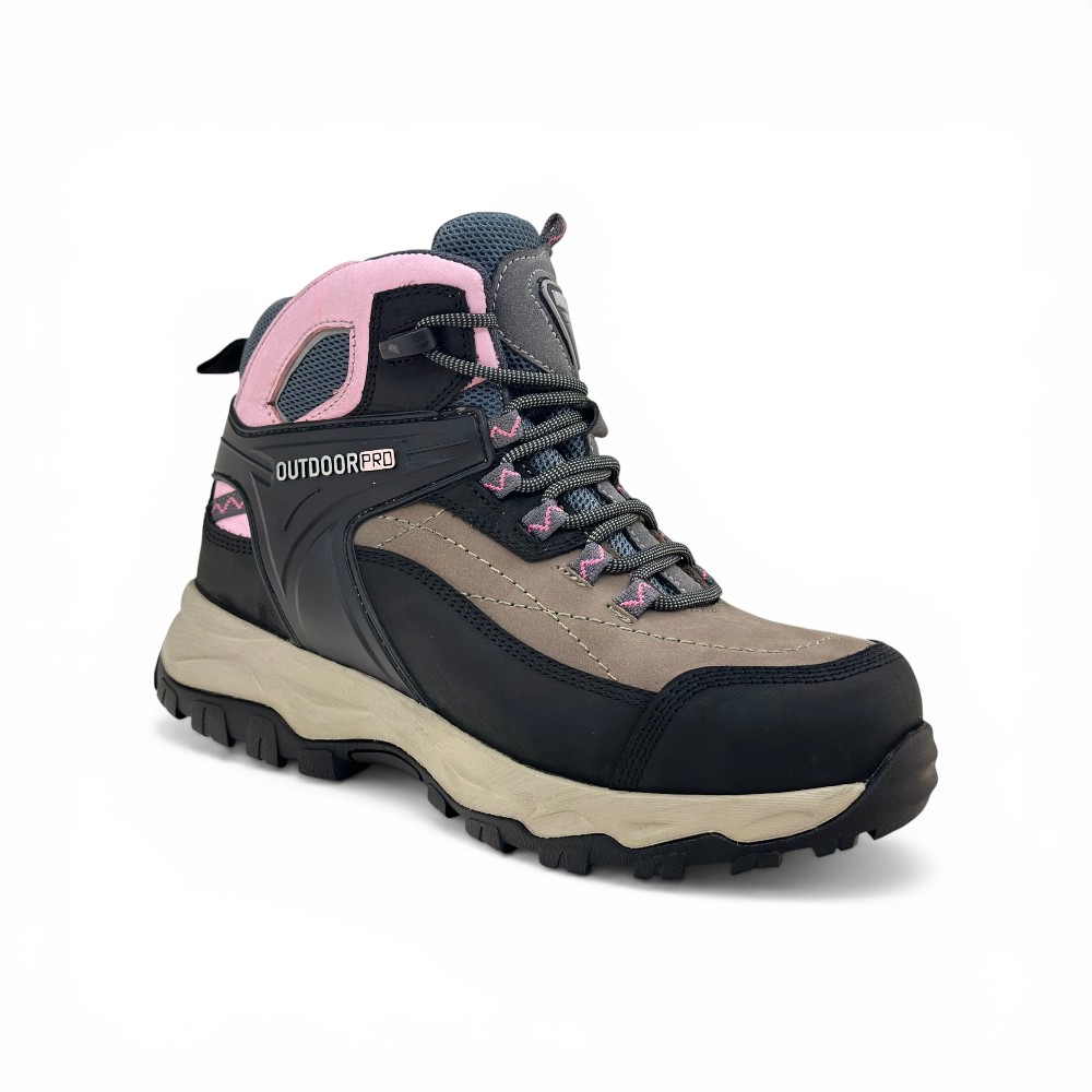 Botín Seguridad DAENERYS Palo Rosa | Acero + Kevlar | Cuero + TPU - Imagen de 5