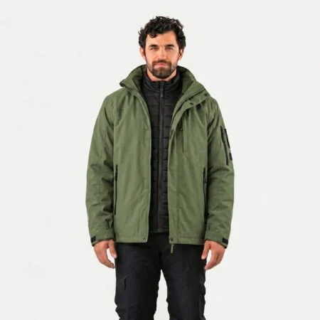 Casaca ALEX  2 en 1 Impermeable CALIDANTE | Doble Cierre + Capucha Desmontable