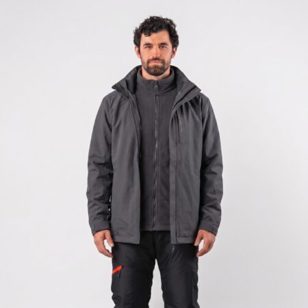 Casaca 2 en 1 Impermeable MAX | Polar por Dentro + Capucha Desmontable