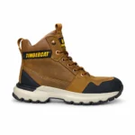 Botín casual Timbercat Colorado Alto de cuero nobuck marrón