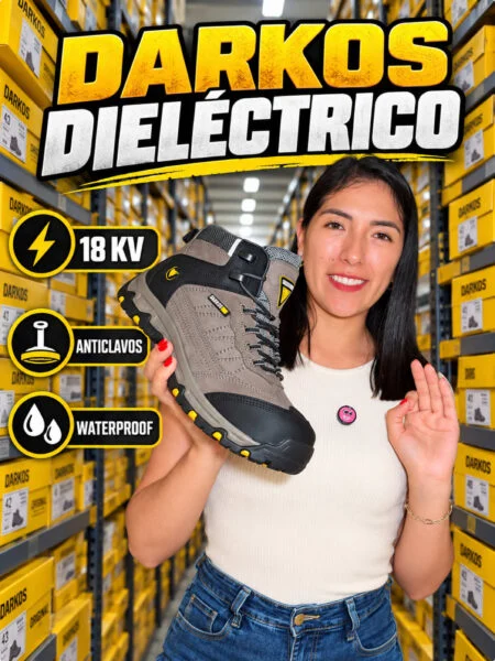 Calzado Dieléctrico DARKOS ultra liviano y Antiperforante 📲😎📲😎📲 Escríbenos 9️⃣5️⃣2️⃣4️⃣1️⃣1️⃣4️⃣7️⃣7️⃣ Web: WWW.VOLCANOPRO.PE 😎😎 Visita nuestras tiendas: Av. Miguel Grau 249&hellip;