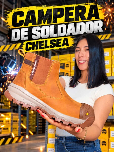 Campera para soldador CHELSEA con puntera de acero y cuero vacuno. 😎 Escríbenos 9️⃣4️⃣0️⃣2️⃣7️⃣3️⃣2️⃣4️⃣0️⃣ Visita nuestra web: VOLCANOPRO.PE @VolcanoPro Calzados&hellip;
